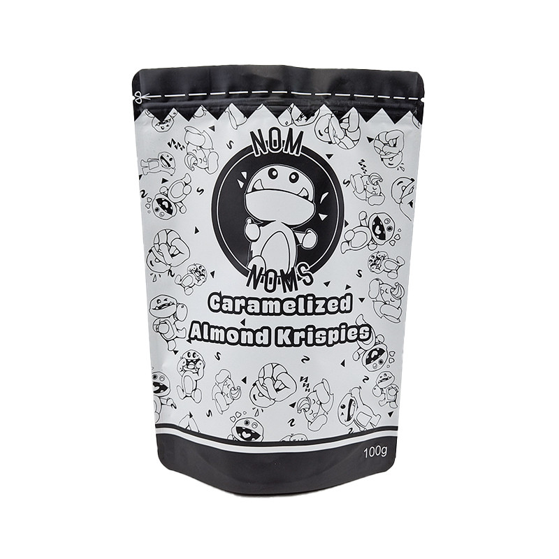 Sacchetto di imballaggio per alimenti secchi monouso di plastica perfetto per l'esposizione dei prodotti