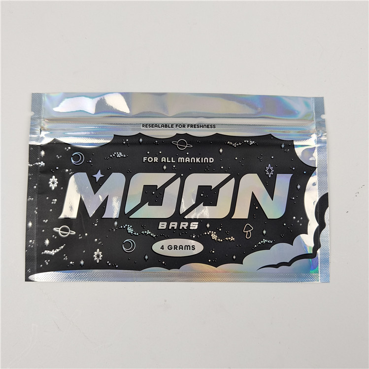 Imballaggi per la cura dei denti a prova di odore e umidità a tre lati con chiusura termicamente sigillata con cerniera