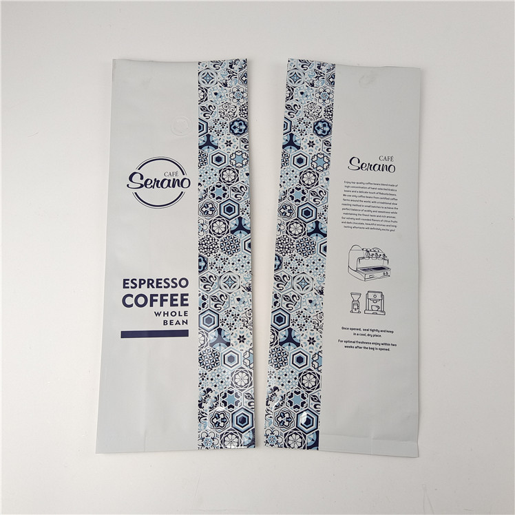 Prodotti più richiesti Sacchetti di imballaggio per chicchi di caffè ecologici per 250G 500G 1KG