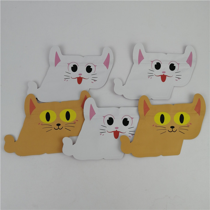 Top Quality Logo personalizzato stampato Advanced Special Shape Packaging Plastic Foil Bag