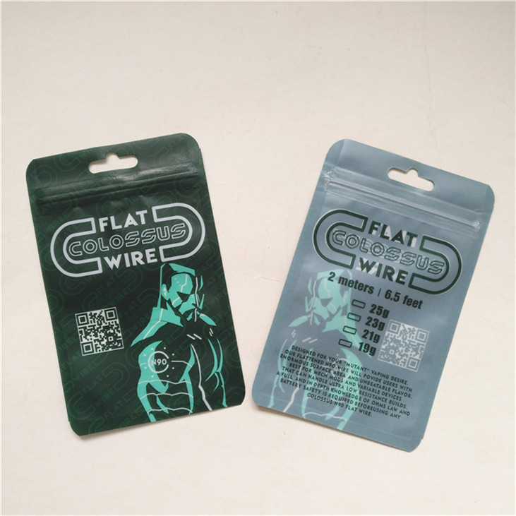 Promozione Garanzia della qualità riciclabile Sacchetto di imballaggio Mylar sigillato su tre lati con cerniera