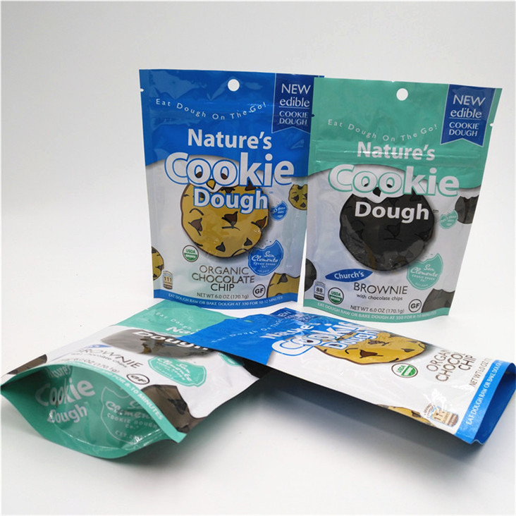 Best-Selling Seal termico Logo personalizzato stampato Stand Up Zipper Bag Risalabile Plastic Food Seal Packaging