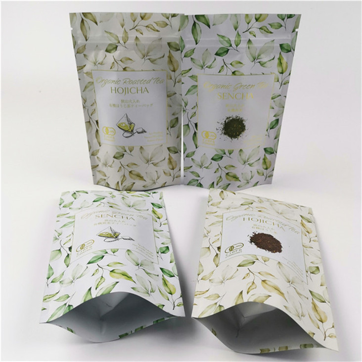 Fashion Pack Logo personalizzato stampato Accettabile fino a 10 colori Disponibile Borsa da tè in plastica