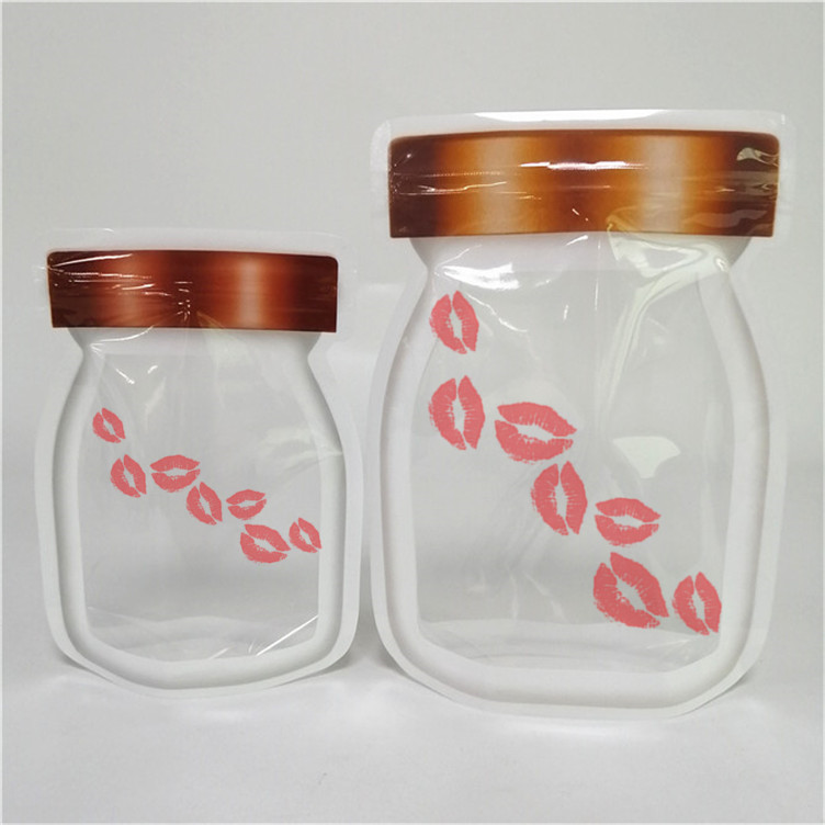 Nuovo design più venduto spessore personalizzato Logo personalizzato stampato Stand Up Zipper Bag Plastic Food Seal Packaging