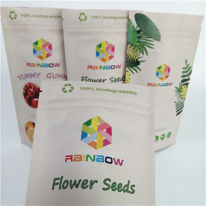 Ambientale Custom Proof Olfatto Colorato Stampa Custom Packaging Stand Up Bag