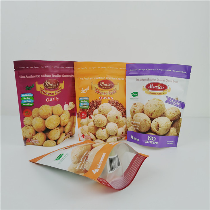 Imballaggio alimentare di taglia personalizzata Sacchetti in lamiera di alluminio con stampa a colori