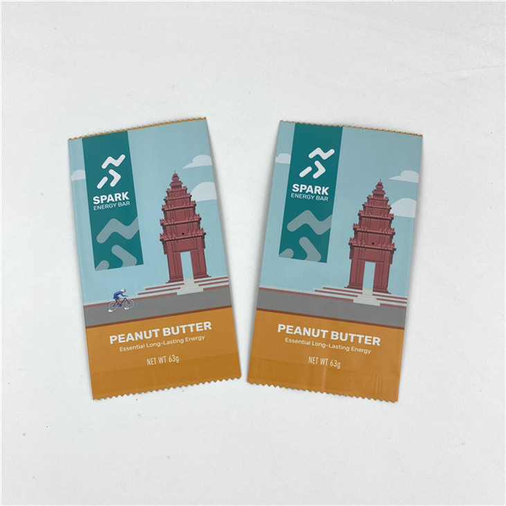 Disegno personalizzato facile lacrime linea tre lati sigillato sacchetto di imballaggio Mylar accettato fino a 10 colori disponibili