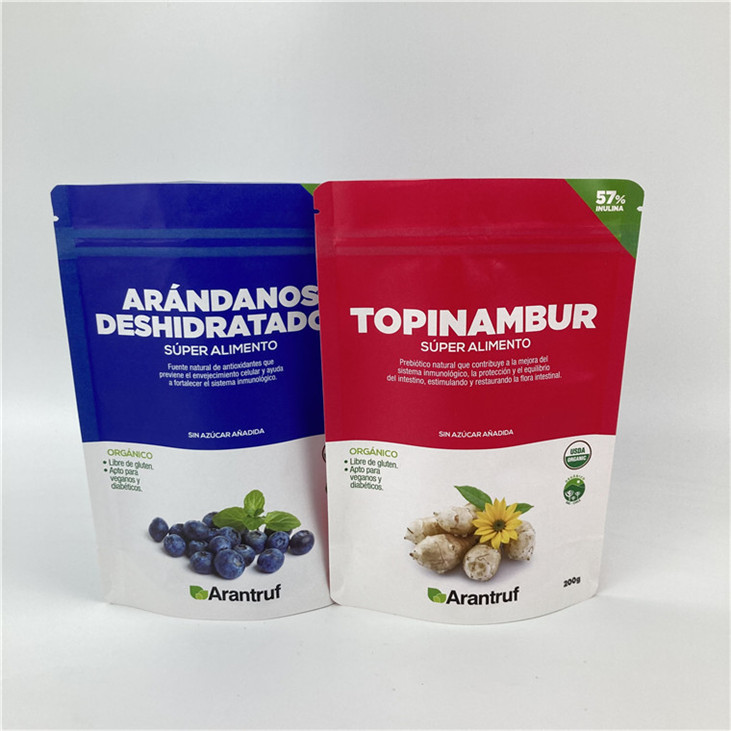 Dimensione personalizzata / Disegno Colorato Stampa Doypack Materiale ecologico e sicuro