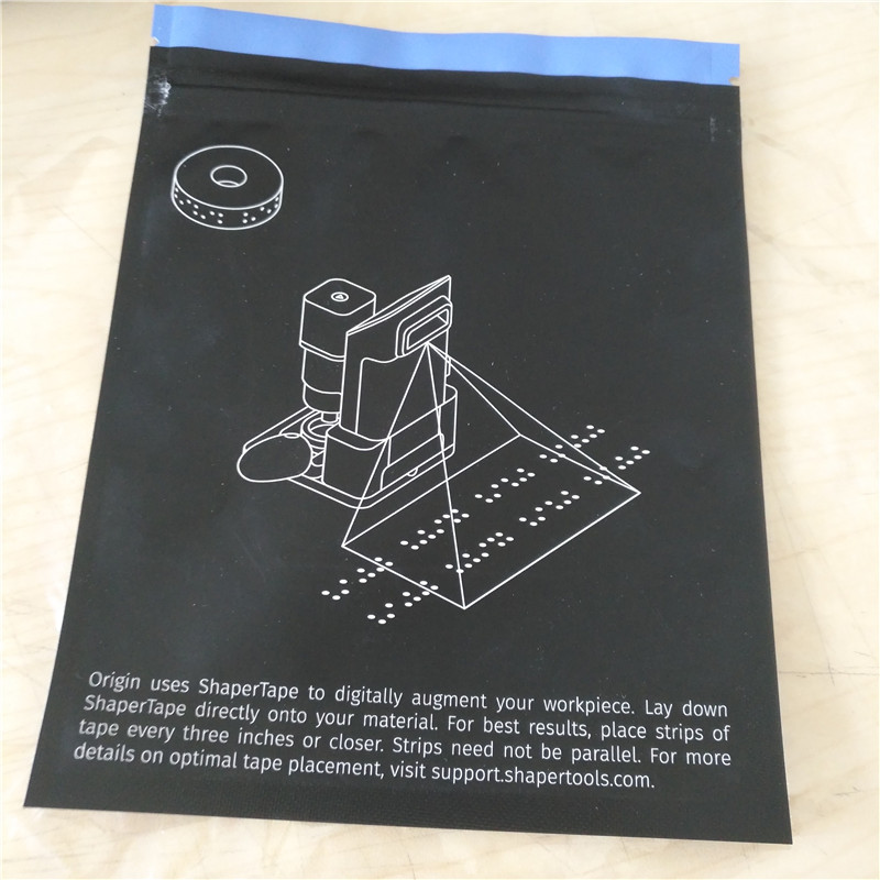 Tre borse a chiusura lampo di imballaggio di plastica di Mylar della guarnizione laterale per l'imballaggio medico del nastro