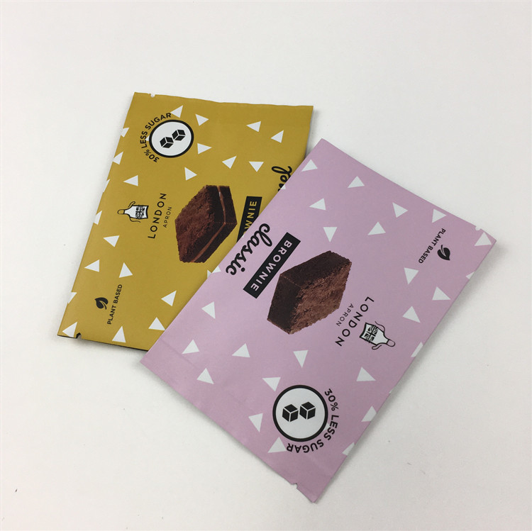 200g antiumidità Sacchetti di sigillo posteriori biscotti sacchetti di cioccolato