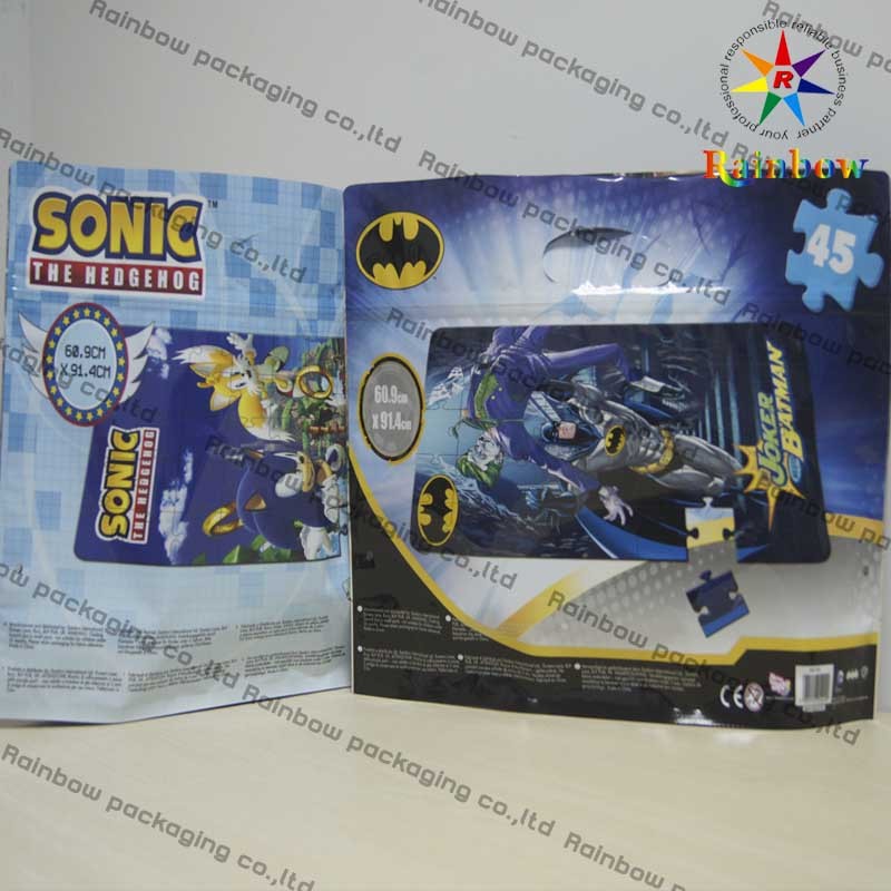 Di alluminio stia sulla borsa d'imballaggio del sacchetto della stagnola con la chiusura lampo per il giocattolo