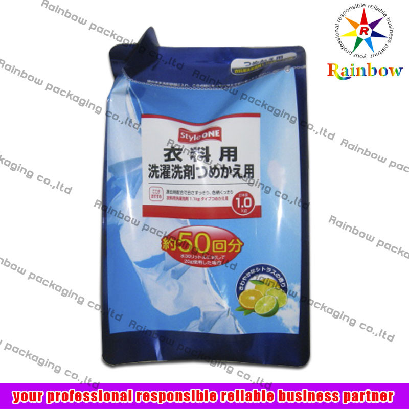 OPP stanno sulla borsa d'imballaggio del sacchetto del di alluminio per il detersivo