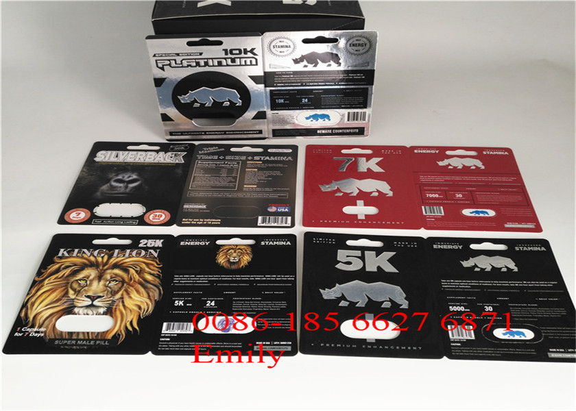 Carta della bolla di rinoceronte 69 che imballa 9 x 12cm con rifinitura di superficie lucida