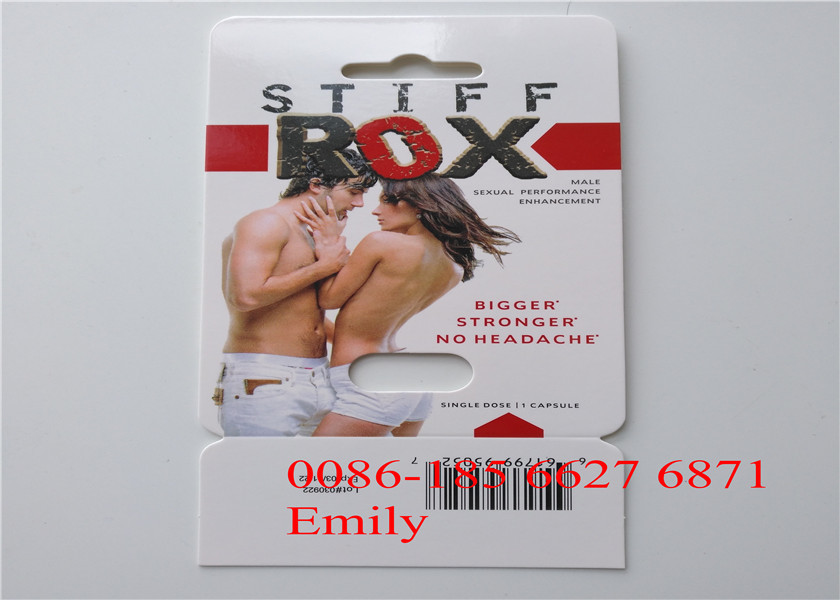 Blister conveniente delle pillole di rinoceronte che imballa con l'effetto di superficie di goffratura