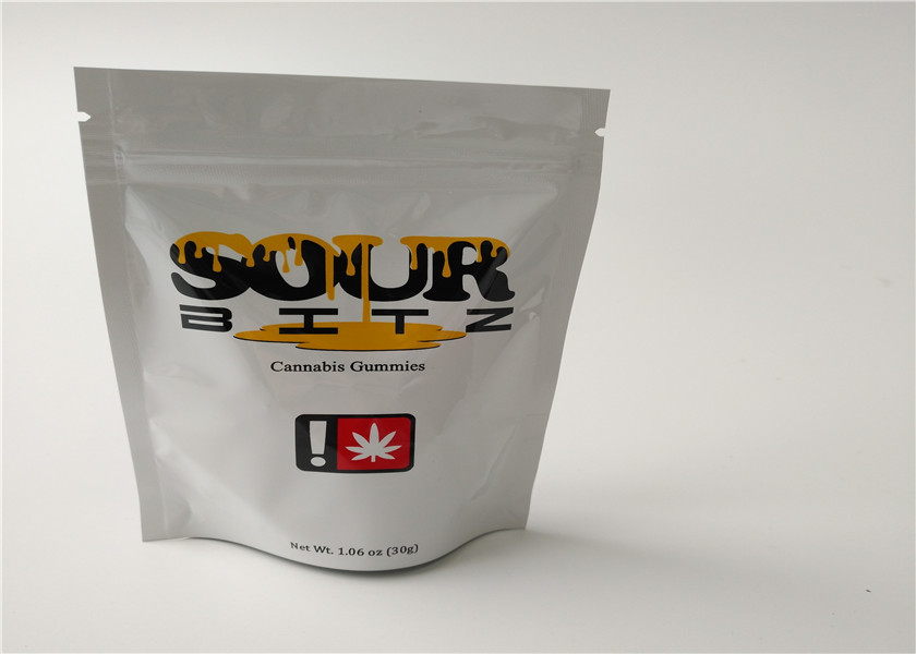 Abbottoni la rotocalcografia d'imballaggio di incenso di erbe della chiusura con la guarnizione ermetica della chiusura lampo