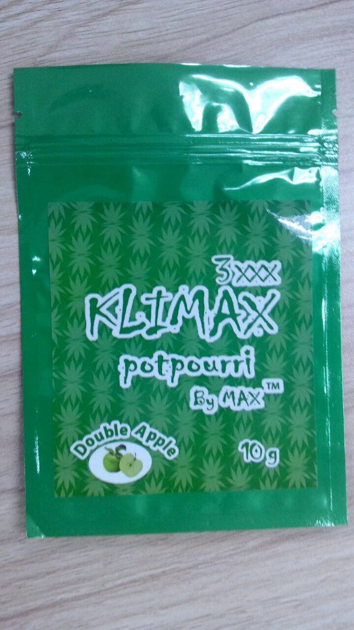 Incenso di erbe che imballa, borse di plastica della prova dell'odore della chiusura lampo per l'imballaggio per alimenti