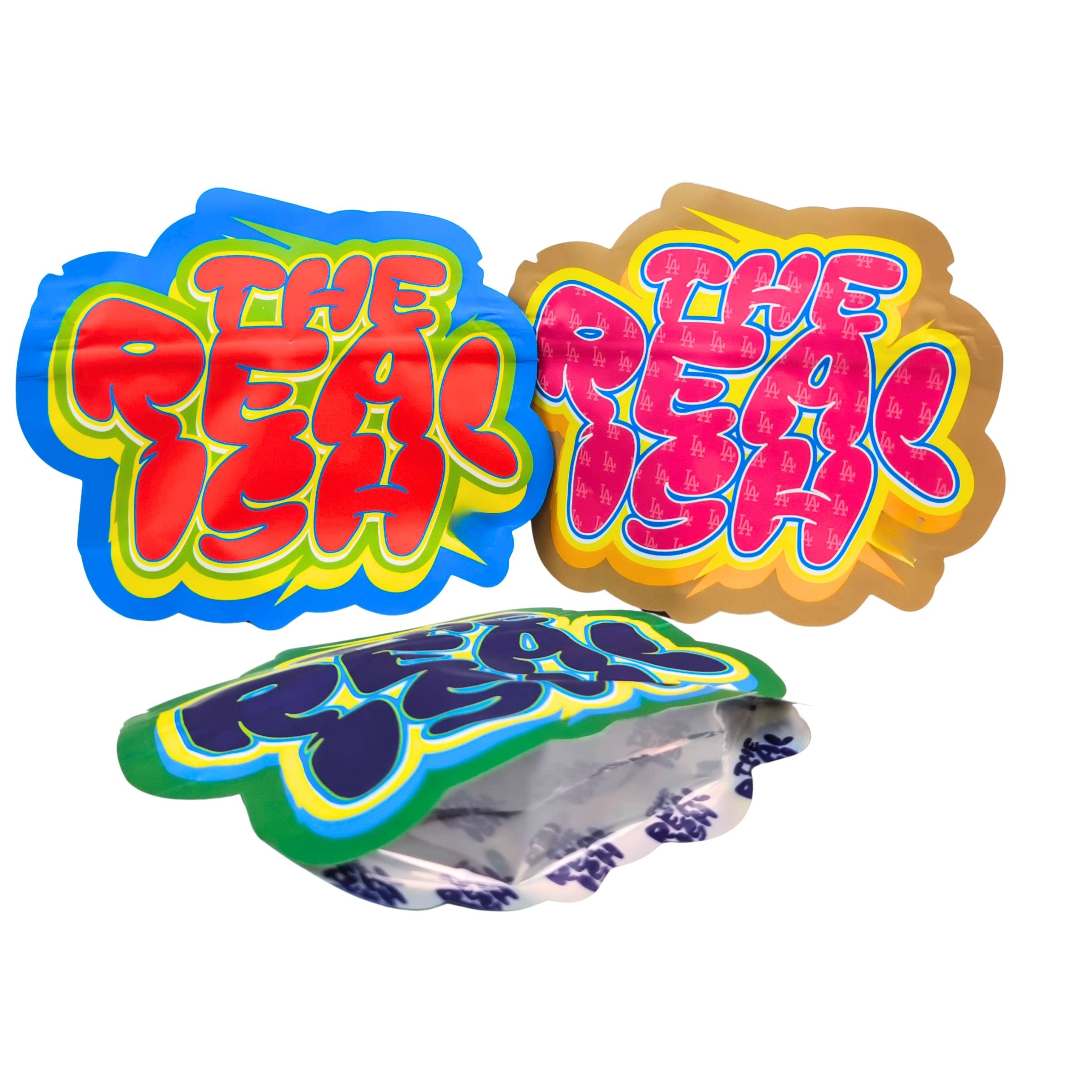 3.5g 7g 14g Ziplock Mylar Bag Aluminium a prova di bambini per biscotti