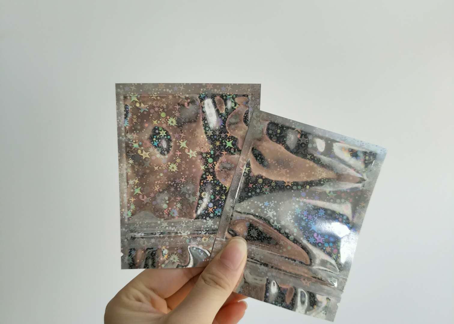 Sacchetto su misura del foglio di alluminio della struttura laterale di 5 millimetri sigillato per la sigaretta