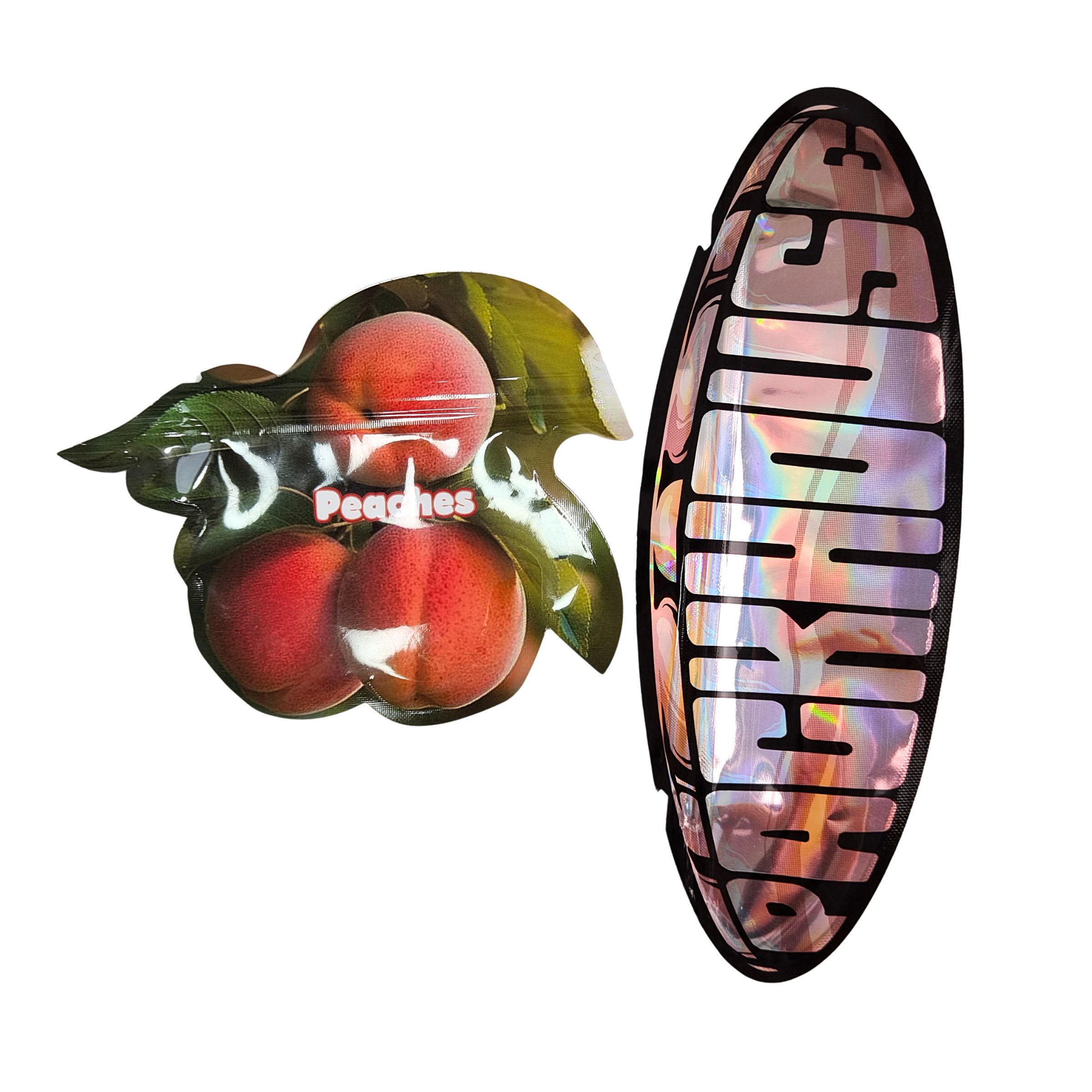 All'interno di sacchetti di mylar stampati per erbe, tabacco, commestibili, caramelle gommose, biscotti, confezioni lucide, termosaldabili, sacchetti di plastica a forma speciale