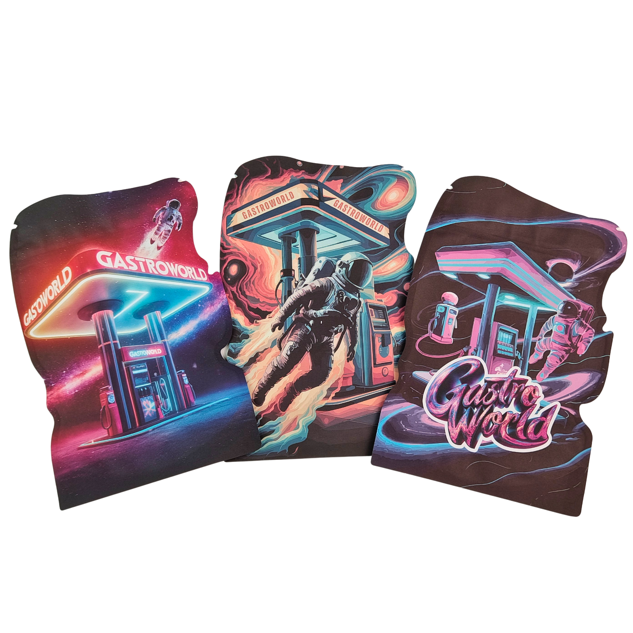 Sacchetti Mylar fustellati personalizzati 3.5g-28g con zip a prova di bambino