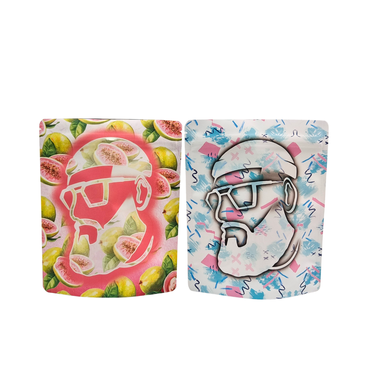 Sigillo termico riutilizzabile 3.5g 1oz sacchetti a cerniera Mylar Stand-up Folietta di alluminio antiodore Cali Food Storage Sacchetti Mylar stampati su misura