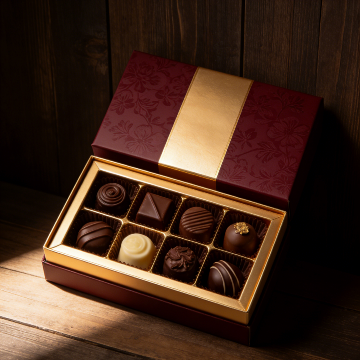 Logo personalizzato Scatola regalo di cioccolato personalizzata Imballaggio Caramelle Cosmetici di cioccolato Scatola bar di cioccolato vuota Scatola