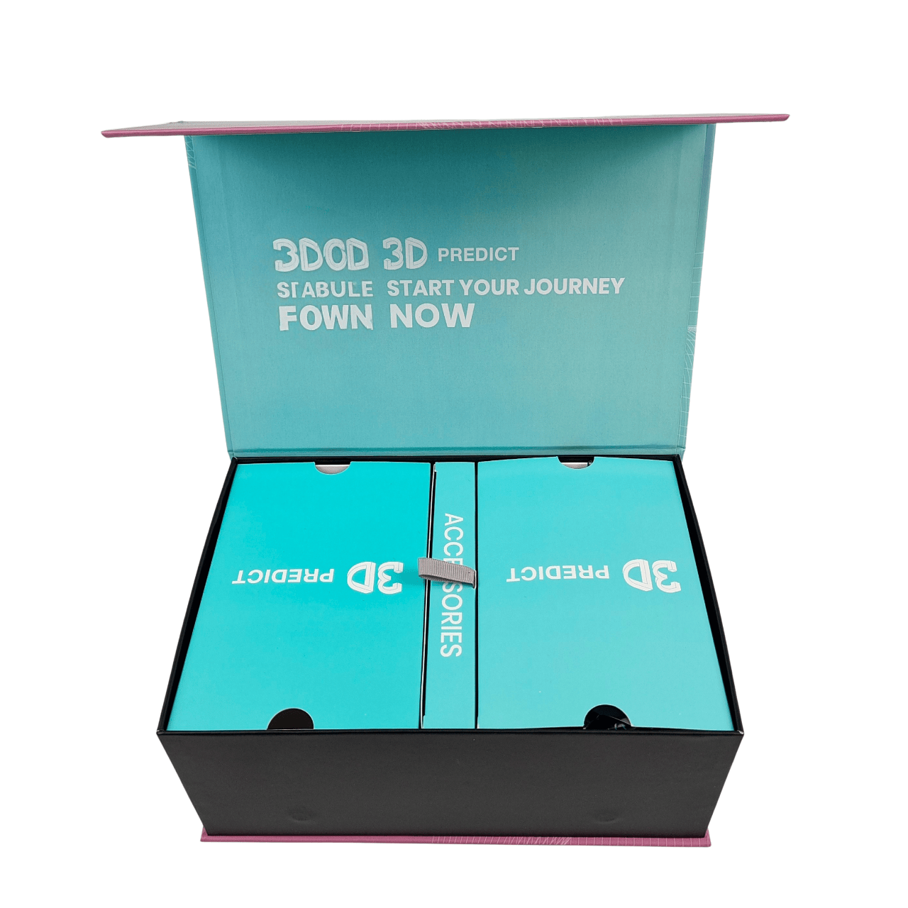 Scatola per allineatori dentali personalizzati dal produttore con logo, riciclabile, di lusso, magnetica, per apparecchi ortodontici, in carta rigida, confezione regalo