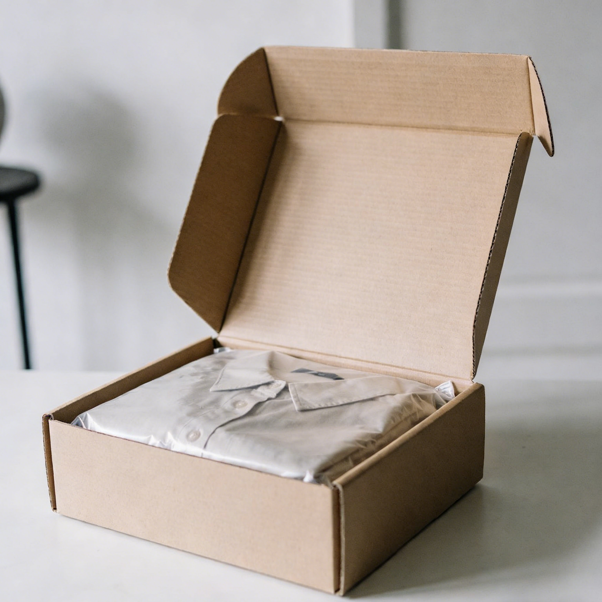 Dimensioni personalizzabili Imballaggio corrugato sicuro per alimenti con rivestimento UV spot