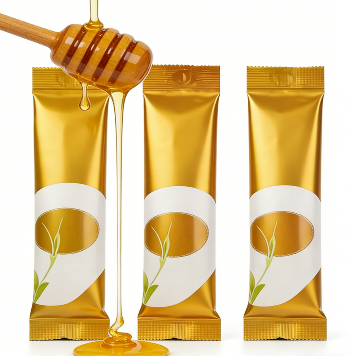 Borsa in Mylar termosaldabile personalizzata Borsa in foglio di alluminio per l'imballaggio di campioni a prova di umidità in dimensioni personalizzate