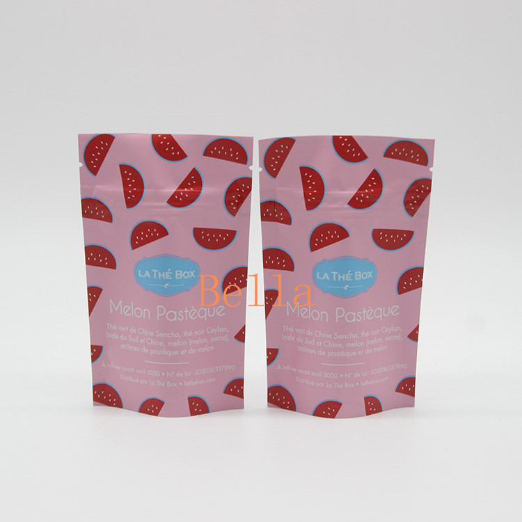 L'incenso di erbe di Mylar che imballa le foglie a chiusura lampo del tabacco sta sullo spessore della borsa 120-180 Mic