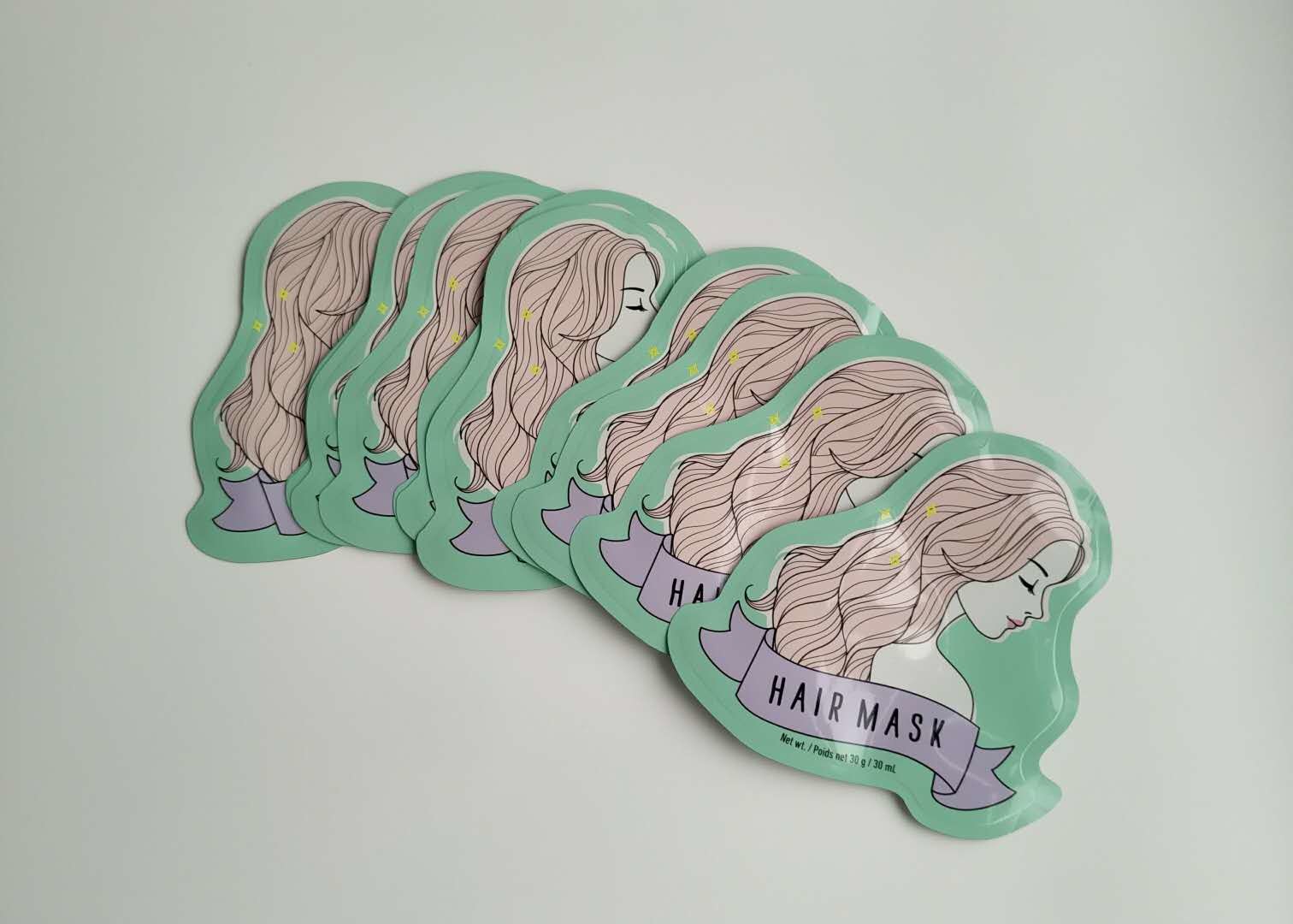 Perforazione facciale d'imballaggio cosmetica della maschera della borsa di stampa di Digital riciclabile qualsiasi dimensione