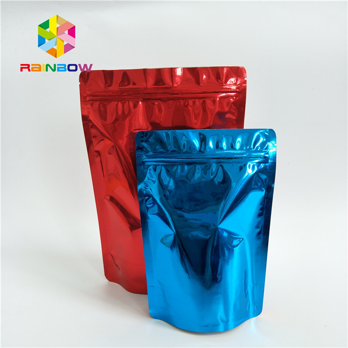 L'abitudine del commestibile ha stampato sta sulla chiusura lampo stampata sacchetti del di alluminio della prova dell'odore