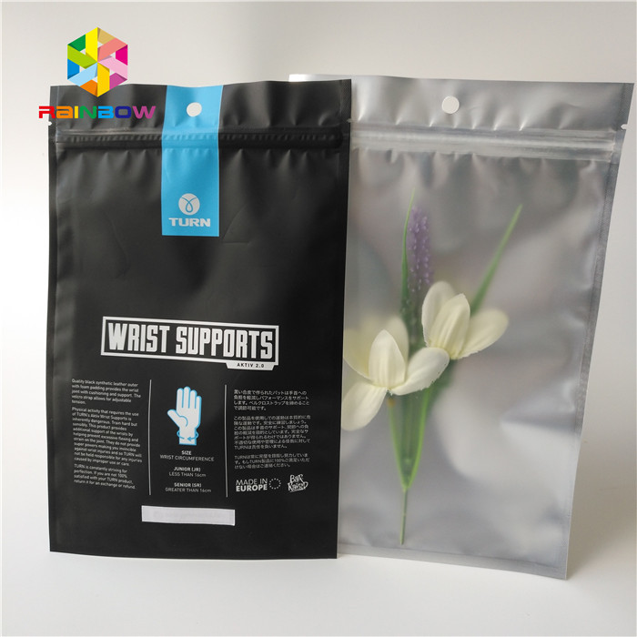 Le borse sigillate plastica a chiusura lampo della cassa del telefono, stanno sul lato delle borse tre del sacchetto della chiusura lampo sigillato