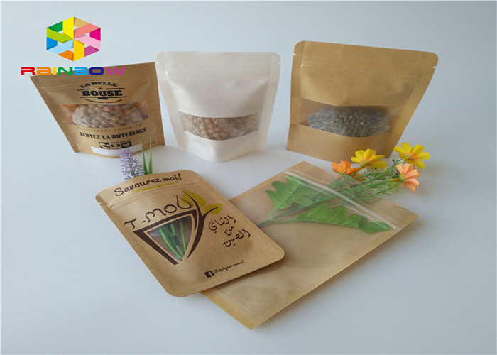 Leggero effetto opaco d'imballaggio di Doypack del sacchetto del sacco di carta della serratura dello zip del di alluminio per alimento
