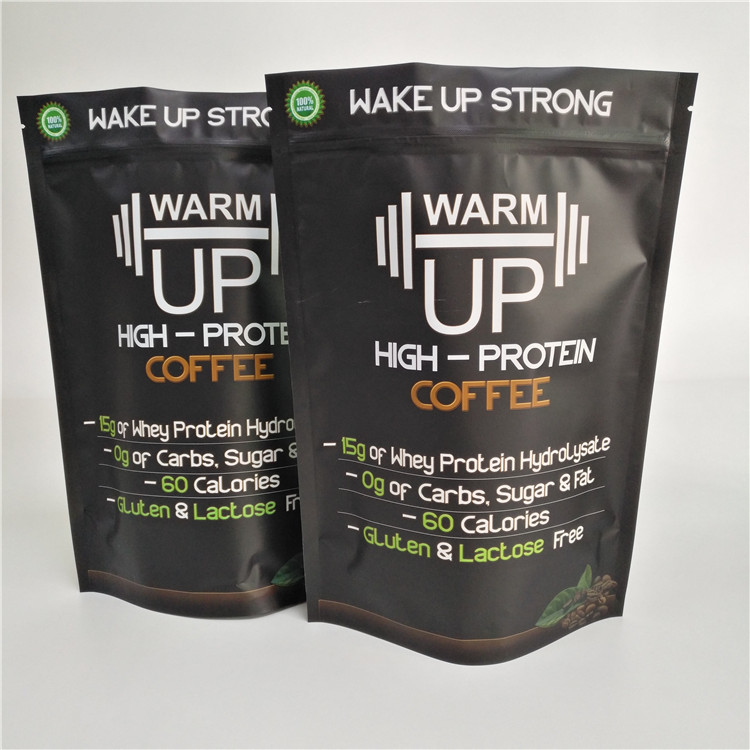 Sacchetti di plastica del di alluminio che imballano la borsa di polvere di supplemento di nutrizione di sport delle vitamine