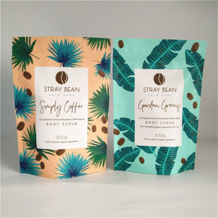 Le bustine di tè biodegradabili che imballano Airtightbody su misura sfregano la bustina del caffè istantaneo