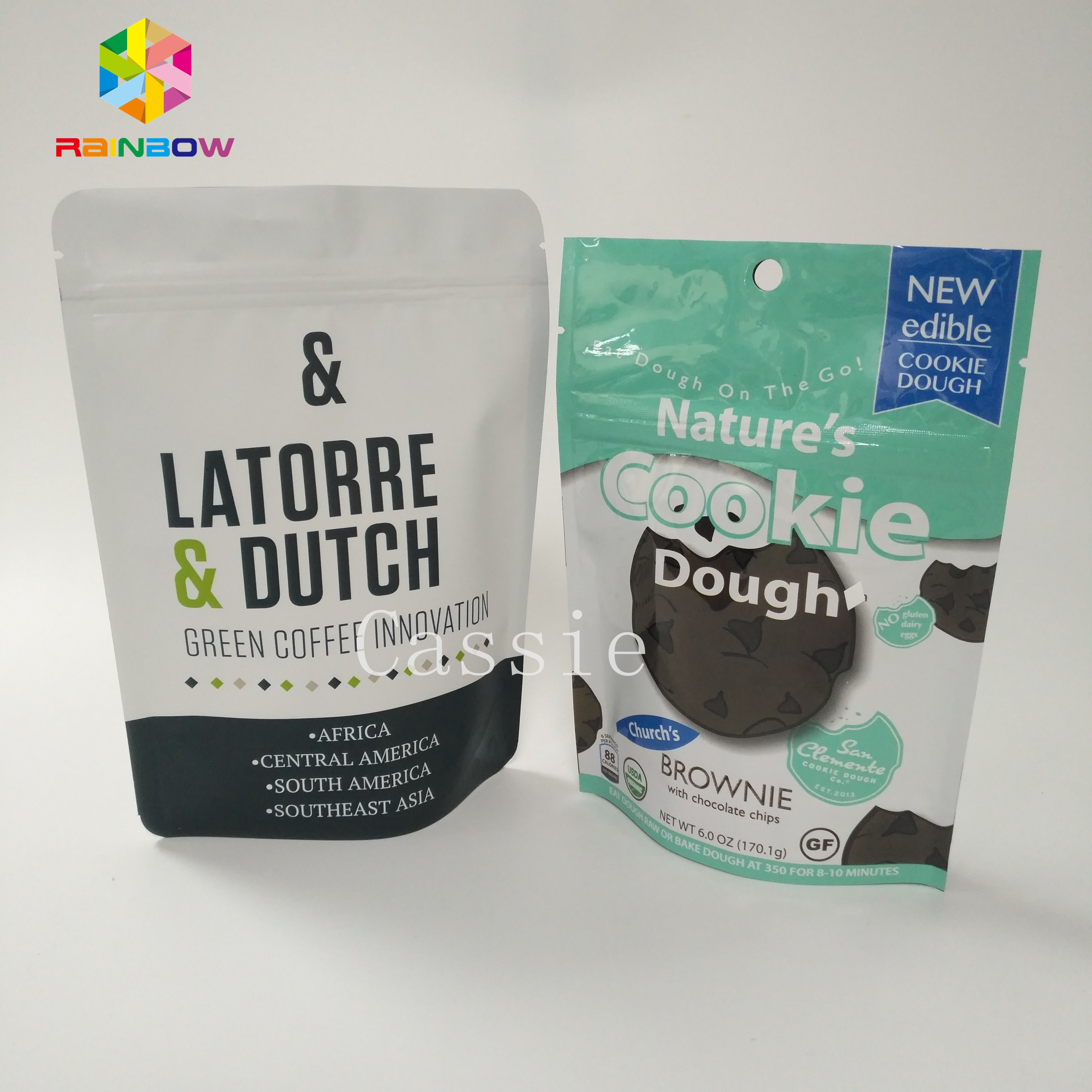 Stia su Ziplockstand su uso d'imballaggio dell'alimento di colore su misura borse dello spuntino del sacchetto