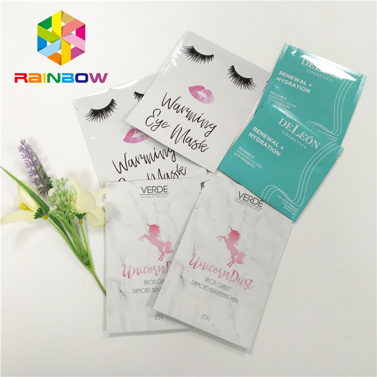 Sacchetti di plastica stampati abitudine che imballano saldatura a caldo laterale tre con la tacca dello strappo