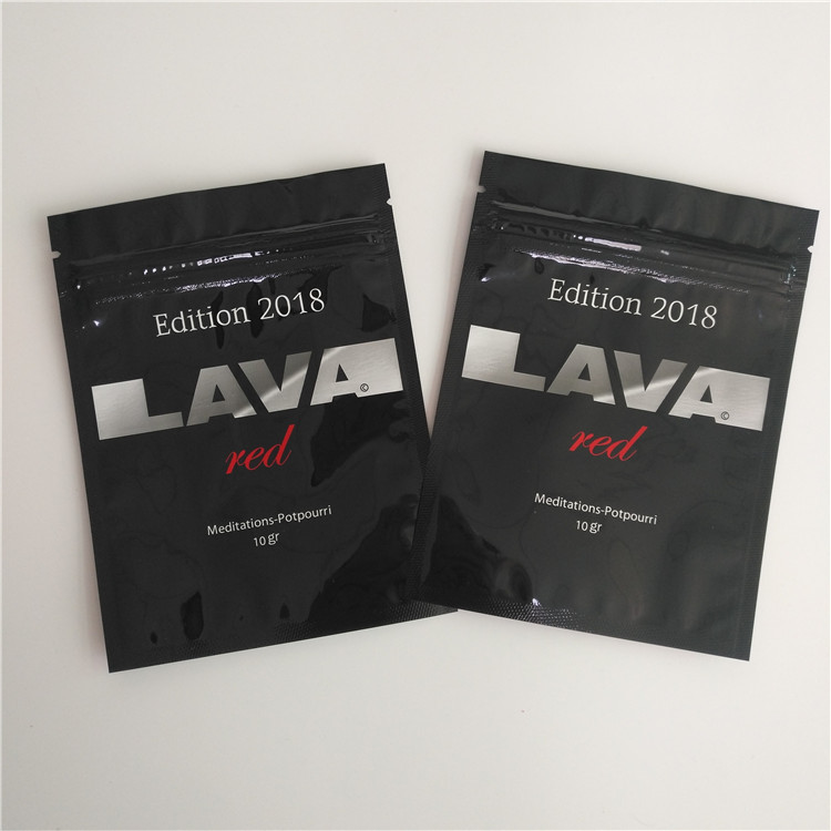 I capelli d'imballaggio del sacchetto della stagnola del fagiolo della canna da zucchero legano la bustina poca stampa minuscola della borsa CMYK di Pin