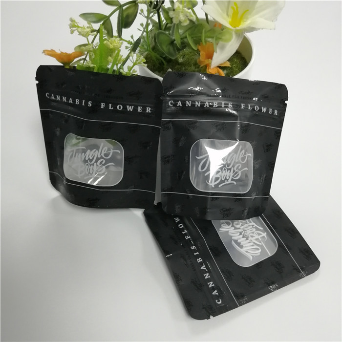 Borse d'imballaggio d'imballaggio resistenti dell'erbaccia di Runtz 3.5g Mylar della chiusura lampo della prova dell'odore del bambino