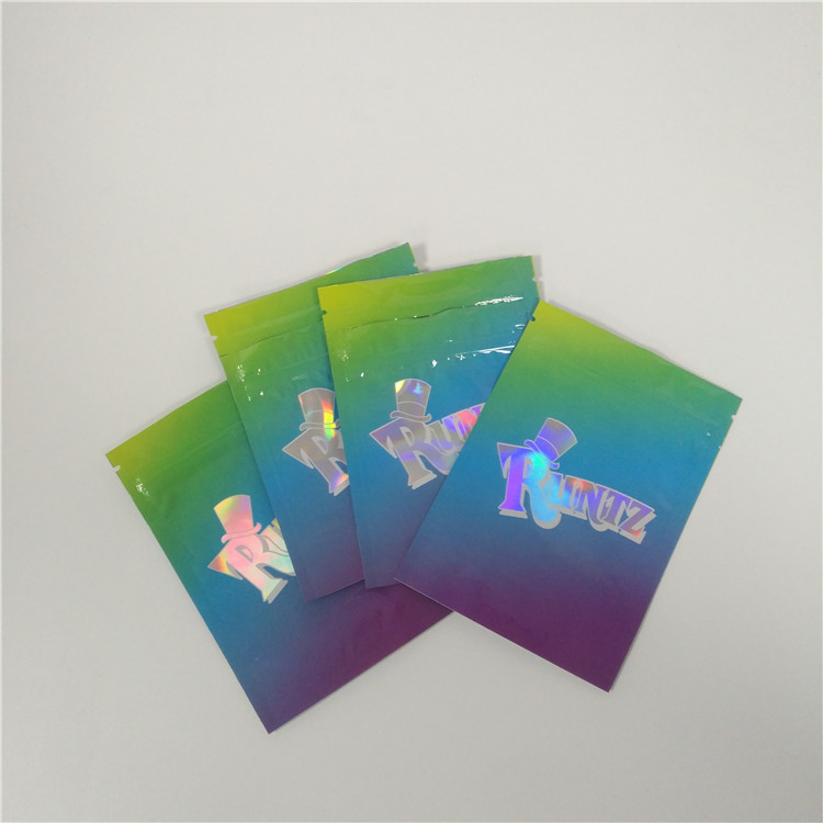 3,5 grammi stanno su Mylar che il di alluminio a chiusura lampo sta sulla stampa di rotocalco del sacchetto