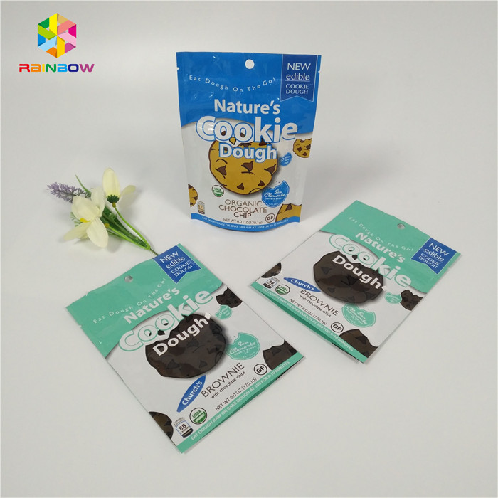 Le piccole borse variopinte dell'imballaggio alimentare del di alluminio di Mylar zippano la serratura per il biscotto/la frutta asciutta