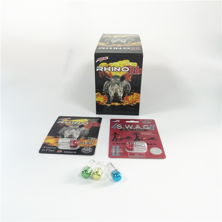 Rinoceronte 69 serie della bolla della carta di potenziamento delle pillole 3d della pillola dell'imballaggio maschio d'imballaggio della bolla