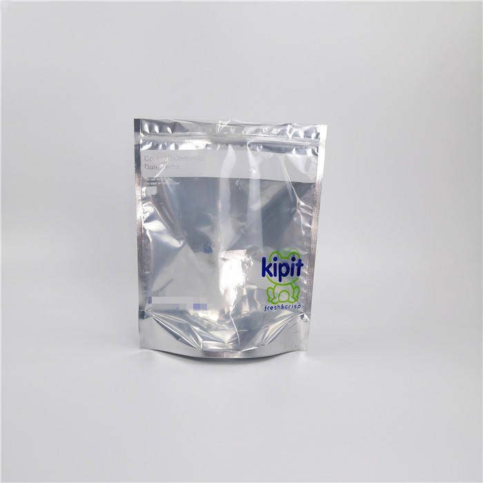 La borsa d'imballaggio cosmetica del film del laser sta sul logo su misura sacchetto che stampa il bene durevole