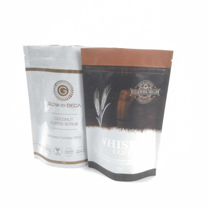 Sacchetti di plastica della serratura dello zip che imballano stampa di Gravnre delle borse di caffè del di alluminio