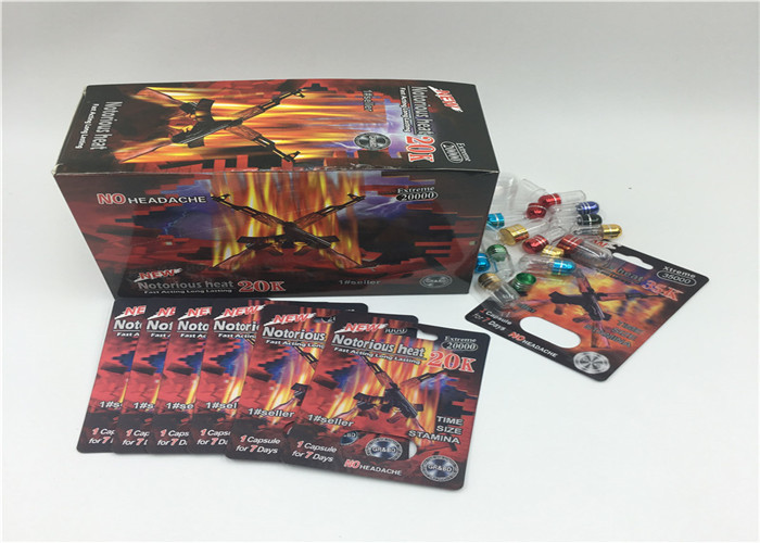 Carta d'imballaggio della bottiglia di potenziamento degli uomini di logo 3D del blister su ordinazione di effetto per medicina eccellente