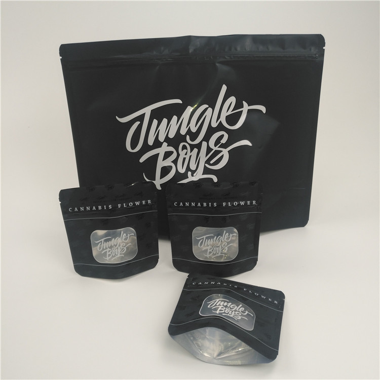 L'abitudine ha stampato l'incenso di erbe opaco che imballa la borsa a chiusura lampo innocua per i bambini della stagnola di Mylar