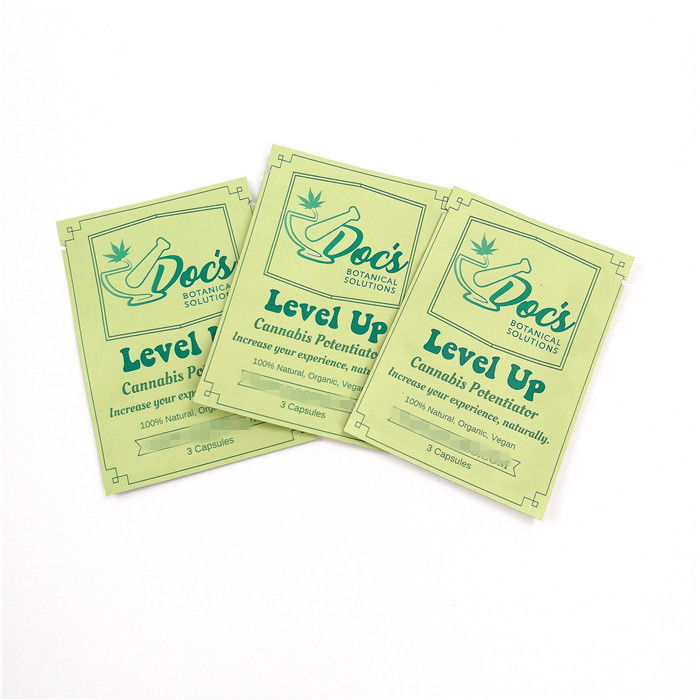 Sacchetti di plastica stampati su misura della borsa di Cbd che imballano per le sigarette/tabacco