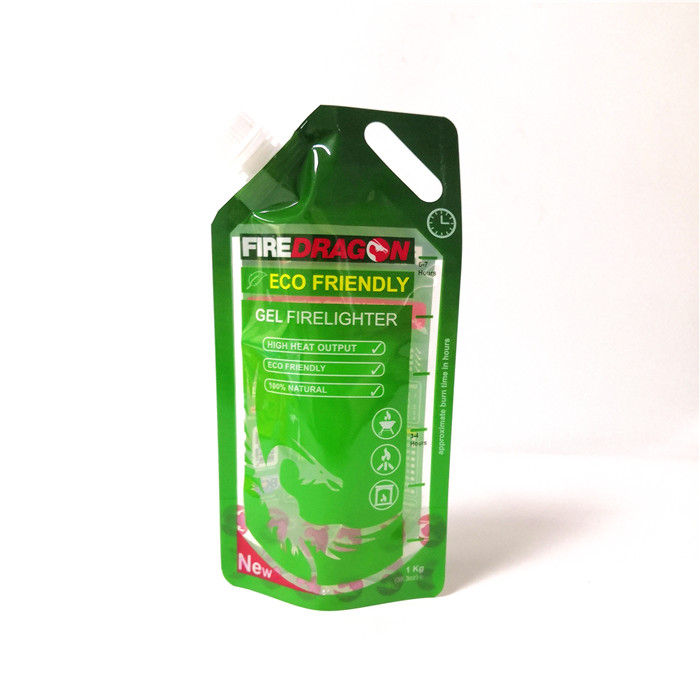 Sacchetto riutilizzabile del becco della bevanda della radura della serratura dello zip che imballa stampa di plastica di Gravnre