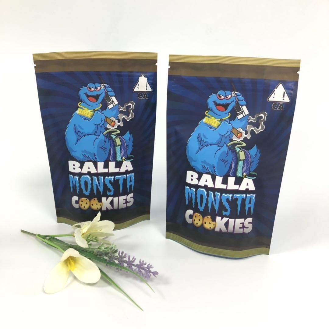 1 prova d'imballaggio dell'odore di incenso di erbe medico di Edibles di 8 biscotti biodegradabile